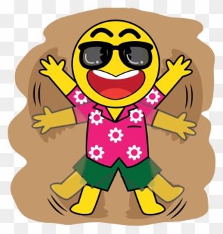 Bobo Moji Is Going On A Holiday Have As Much Fun As - Bobo Moji Clipart