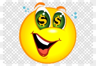 Happy Money Clipart Smiley Emoticon Clip Art - Mata Duitan - Png Download