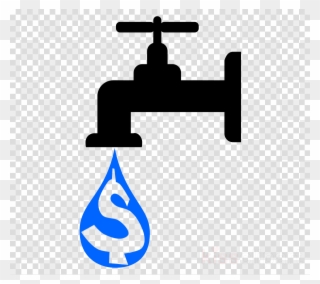 Mighty Line Drinking Water Station Floor Sign, Waterfaucet24 - Poster On Water Scarcity Clipart
