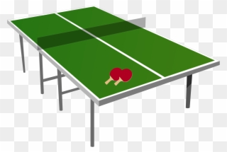 Clipart Isometric Ping Pong Table, Image Source - Table Tennis Table Clipart - Png Download