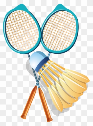 Banner Transparent Download Racket Shuttlecock Transprent - Badminton Icon Clipart