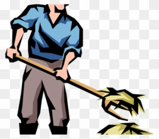 Janitor Clipart Transparent - Farmer Cropping Vector Png