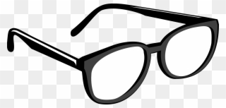 Glass Clipart Images - Eye Glass Clipart Black And White - Png Download