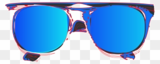 Clipart - Sunglasses - Glasses Colour Full Png Transparent Png