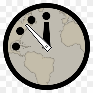 Clock Clip Art Download - Doomsday Clock Clipart - Png Download