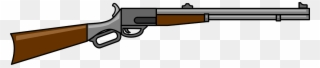 Air Gun Rifle Firearm Long Gun - Rifle Clipart - Png Download