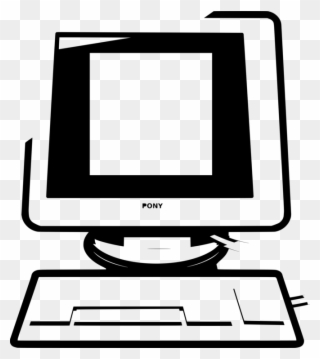 Computer Monitors Computer Mouse Computer Keyboard - Computer Monitor Clipart - Png Download