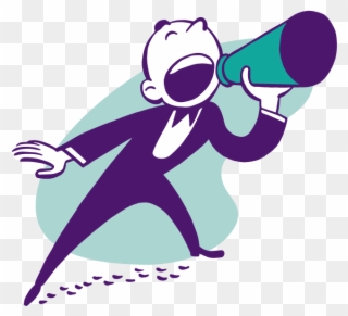 Guy Yelling Promotions - Exciting Cliparts - Png Download
