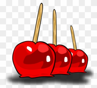 Free Computer Free Apple Free Candied Apples - Candy Apple Clip Art - Png Download