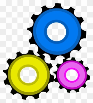 Clock Gears Clipart - Extract Transform Load - Png Download