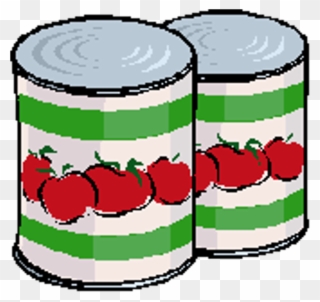 Food Drive - Canned Foods Clip Art - Png Download
