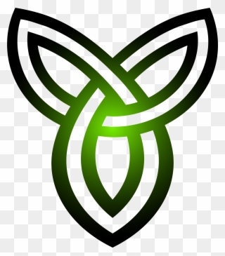 Celtic Symbol Green Png Clipart