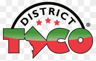 The Grand Opening For The District Taco Riverdale Park - District Taco Logo Clipart