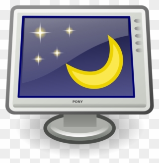 Computer Icons Download Screensaver Computer Monitors - Screen Saver Clipart - Png Download