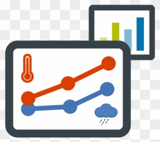 Explore Results Generated For The Selected Area - Climate Data Icon Png Clipart