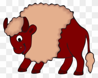Free To Use &, Public Domain Bison Clip Art - Bison Animals Cartoons - Png Download