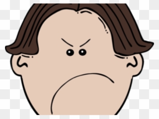 Png Library Library Anger Clipart Negative Person - Face Black And White Clipart Png Transparent Png