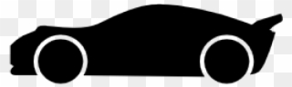 Race Car Clipart Silhouette - Race Car Silhouette Clip Art - Png Download