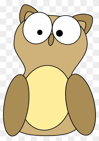 Image For Owl Animal Clip Art - Cartoon Owl - Png Download