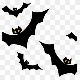 Bat Clipart Bats Clip Art At Clker Vector Online Royalty - Murcielagos De Halloween Dibujos - Png Download
