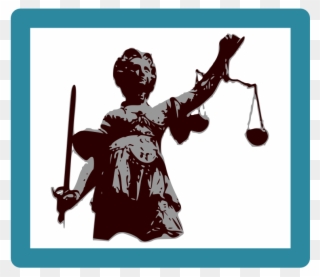 Lady Of Justice On Gold Tote Bag Clipart