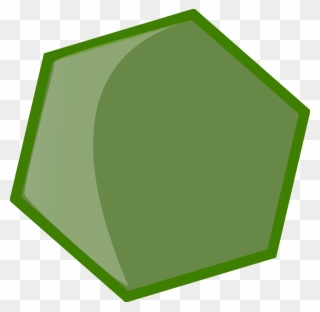 Hexagon Green Clip Art At - Hexagon Green - Png Download