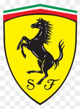 Ferrari Cliparts - 100 Pics Horse Logo - Png Download