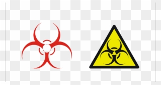 Banner Freeuse Stock Logo Format Cdr Ai - Biohazard Symbol Clipart