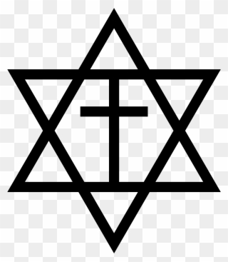 Usva Headstone Emb-44 - Jewish And Christian Symbols Clipart