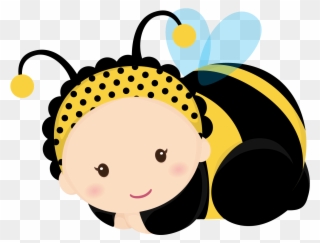 Freeuse Library Baby Bee Clipart - Abelhinha Bebê - Png Download