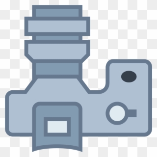 It's A Logo For An Slr Large Lens And Has A Top-down - Lens Clipart