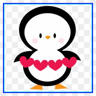 Appealing Photo By Daniellemoraesfalcao Minus Clip - Penguin With Heart Animado - Png Download