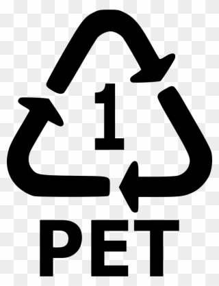 Plastic Recycling Recycling Symbol Plastic Bag Pet - 1 Pet Clipart