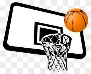 Image Download Basketball Court Clipart - Png Of Basketball Net Transparent Png
