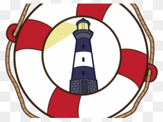 Lighthouse Clipart Life Preserver - Clip Art - Png Download