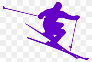 Alpine Skiing Downhill Snowboard Resort Free Commercial - Skier Vector Clipart