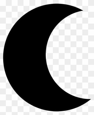 Moon Shape Png Picture Library Download - Crescent Shape Clipart