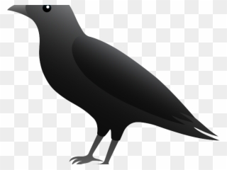 Blackbird Clipart Clip Art - Clipart Art Birds Crow - Png Download