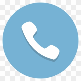 Download Blue Circle Phone Icon Clipart 5401844 Pinclipart