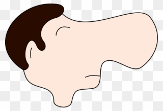 Get Started Here - Big Nose Clipart - Png Download