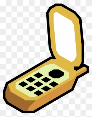 Telephone Clipart Flip Phone - Flip Phone Clipart Png Transparent Png