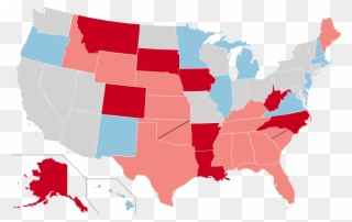 File2014 Senate Election Results Mapsvg Wikimedia Commons - Medicaid Expansion States Map 2018 Clipart
