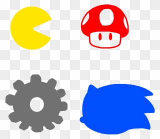 Game Icons By Marcospower - Symbols Of Video Games Clipart