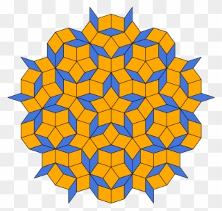 In The 1970s, The British Mathematical Physicist Roger - Art Math Tessellations Clipart