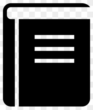 Graphic Black And White Library Administrative Region - Dictionary Vector Icon Clipart