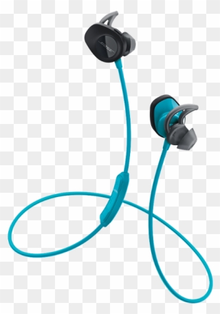 Bose Soundsport Wireless Headphones (aqua) Clipart