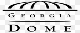 1024px-georgia Dome - Svg - Georgia Dome Logo Clipart