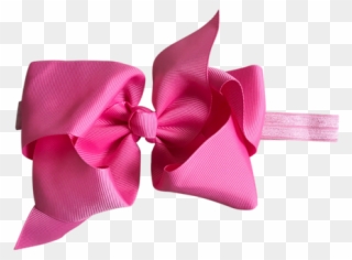 Image Of Flamingo Big Bow Baby Headband - Png Ribbon For Baby Clipart