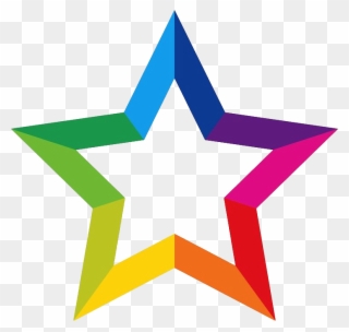 Total Submissions Board - Colorful Star Clipart