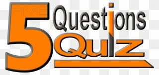 5 Questions Quiz - Gaya Fm Clipart